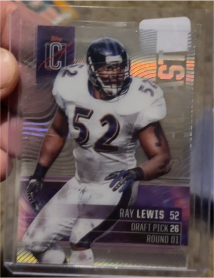 2024 Topps Signature Class #SC-15 Ray Lewis Star Cast — front