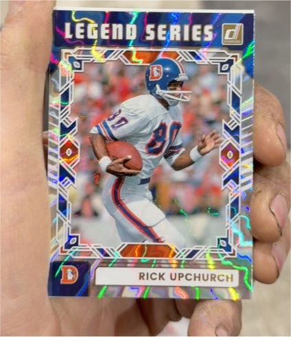 2025 Panini Donruss Legend Series #TLS-RUP Rick Upchurch — front