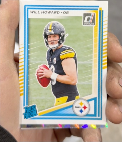 2025 Panini Donruss #309 Will Howard — front