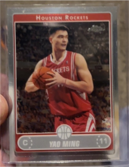 2006-07 Topps Chrome #44 Yao Ming — front