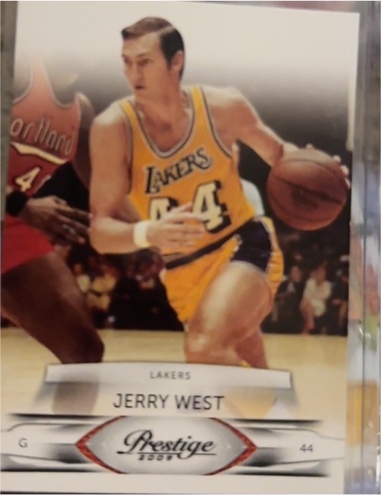 2009-10 Panini Prestige #150 Jerry West — front