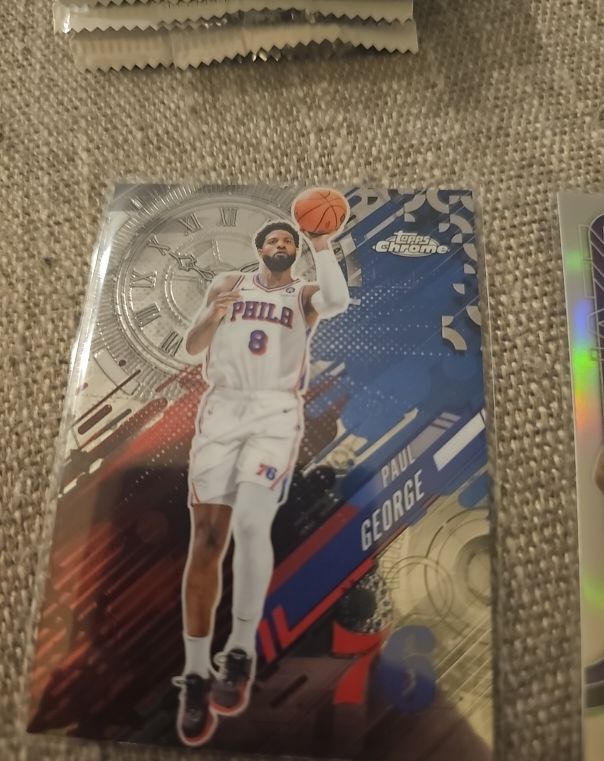 2025 Topps Chrome Basketball Update #GT-15 Paul George — front