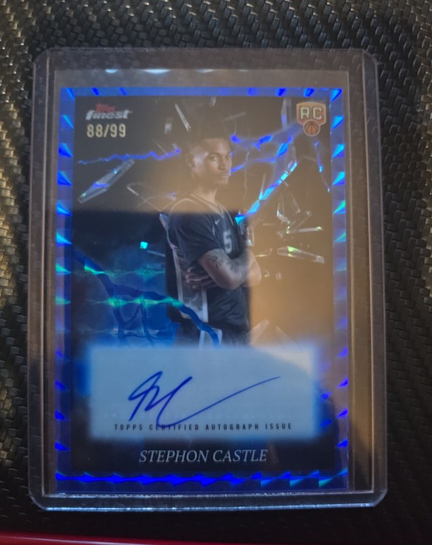 2024 Topps Finest #88/99 Stephon Castle — front