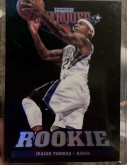 2012-13 Panini Marquee Rookie Isaiah Thomas — front
