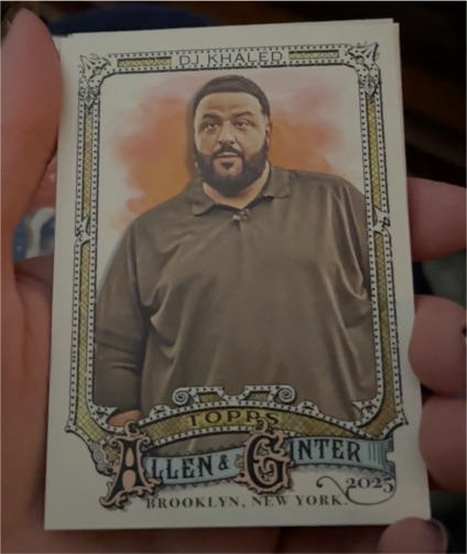 2025 Topps Allen & Ginter #208 DJ Khaled — front
