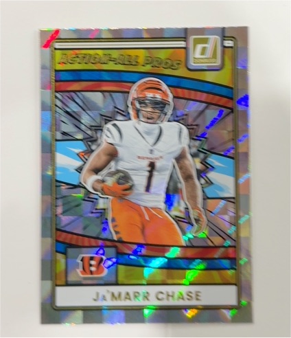 2025 Panini Donruss Action All Pros #AAP-JCH Ja'Marr Chase — front
