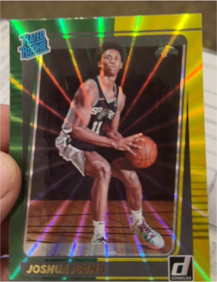 2021-22 Donruss #212 Joshua Primo — front