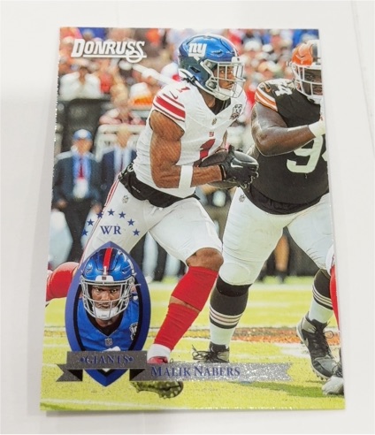 2025 Panini Donruss #37 Malik Nabers 1995 Retro — front