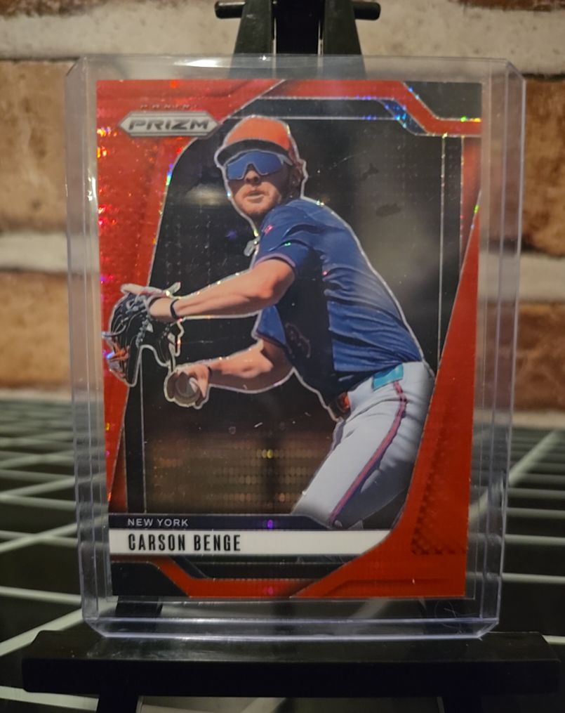 2025 Panini Prizm #222 Carson Benge — front
