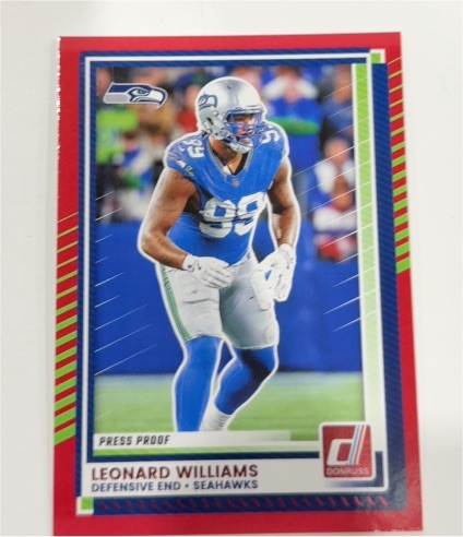 2025 Donruss #136 Leonard Williams — front