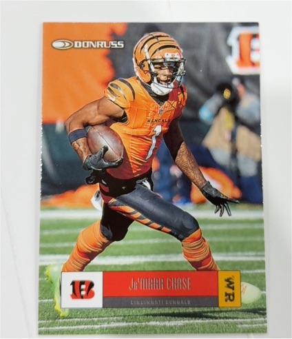 2025 Panini Donruss Retro 2005 #R05-JMR Ja'Marr Chase — front