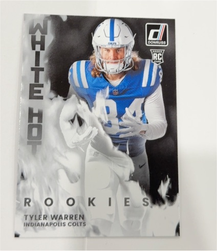 2025 Panini Donruss #WHR-TWR Tyler Warren — front