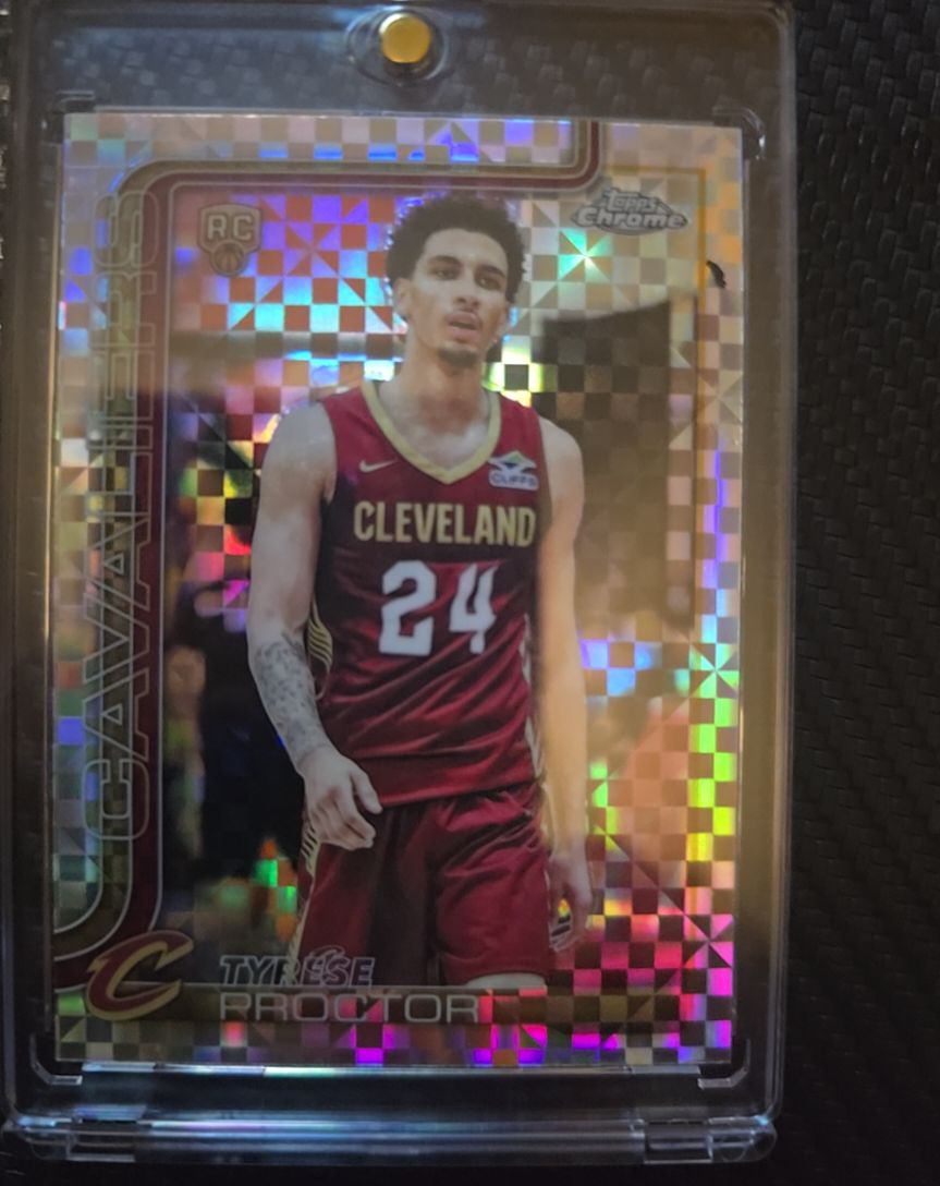 2025 Topps Chrome #300 Tyrese Proctor — front