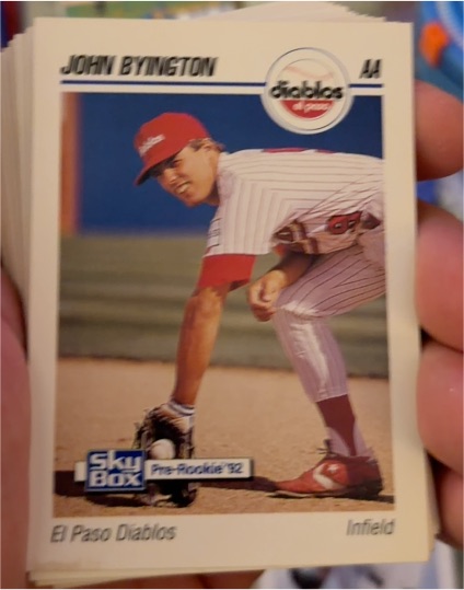 1992 Skybox #M John Byington — front