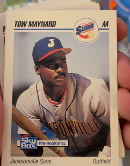 1992 SkyBox AA #155 Tow Maynard — front