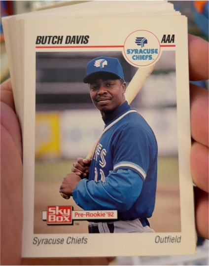 1992 SkyBox AAA #224 Butch Davis — front
