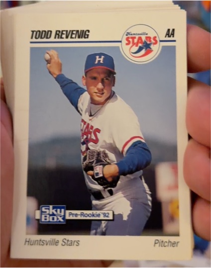 1992 SkyBox Pre-Rookie #AA Todd Revenig — front