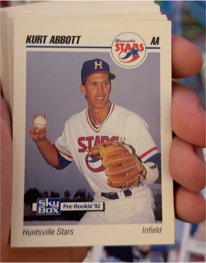 1992 SkyBox AA #126 Kurt Abbott — front
