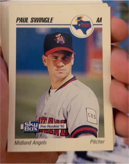 1992 SkyBox AA #201 Paul Swingle — front