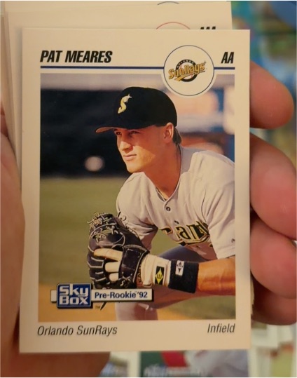 1992 SkyBox AA #513 Pat Meares — front