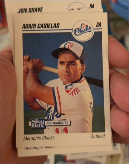 1992 SkyBox Pre-Rookie AA #181 Adam Casillas — front