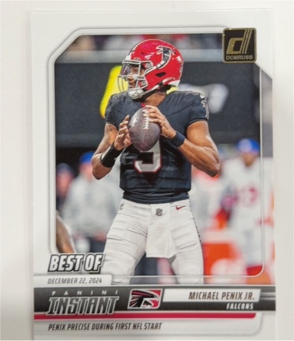 2025 Panini Donruss #INS-MPJ Michael Penix Jr. — front