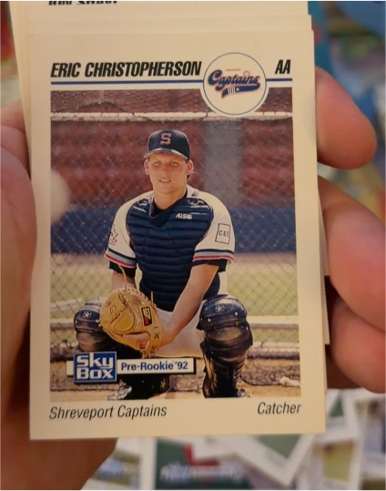 1992 SkyBox AA #255 Eric Christopherson — front