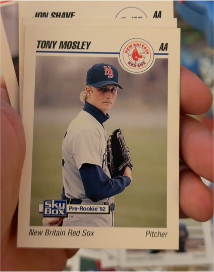 1992 SkyBox AA #210 Tony Mosley — front
