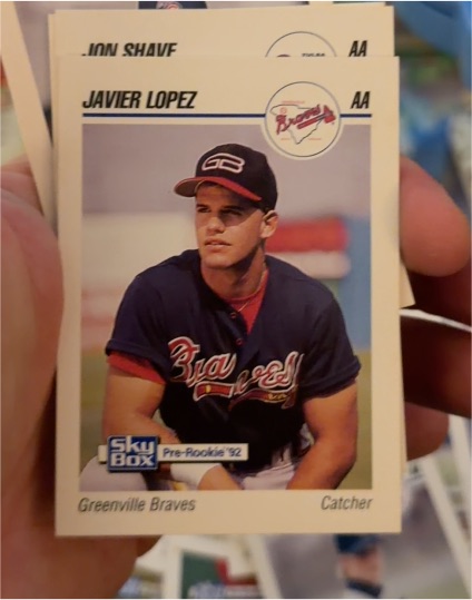 1992 SkyBox AA #101 Javier Lopez — front