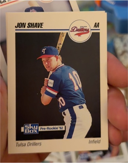 1992 SkyBox Pre-Rookie AA #274 Jon Shave — front