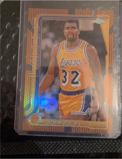 2025-26 Topps Chrome #244 Magic Johnson — front