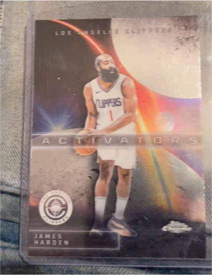 2025-26 Topps Chrome #AC-8 James Harden Activators — front