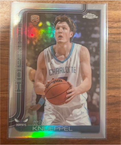 2025-26 Topps Chrome #254 Kon Knueppel — front