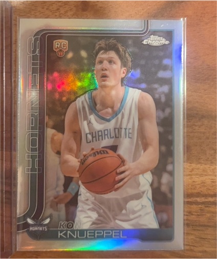 2025-26 Topps Chrome #254 Kon Knueppel — front