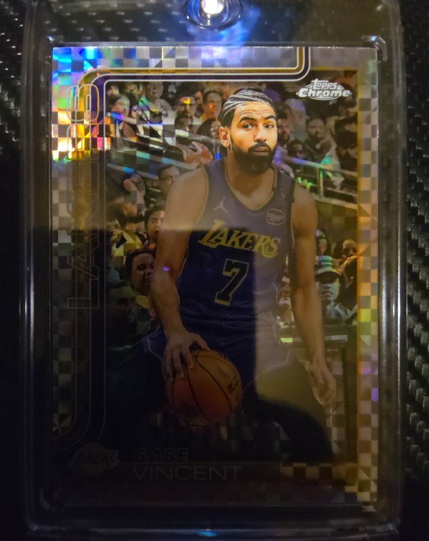 2025-26 Topps Chrome #119 Gabe Vincent — front