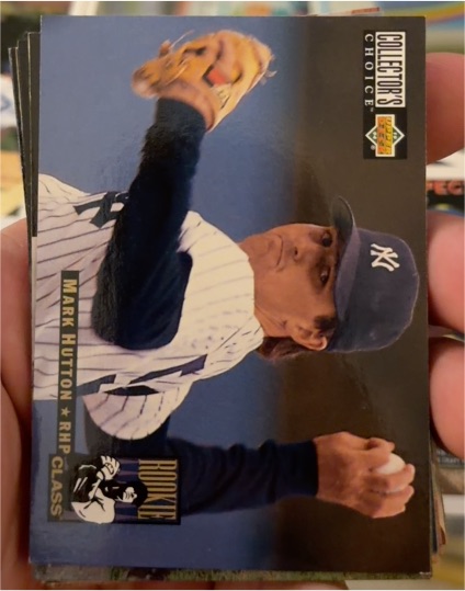 1994 Upper Deck Collector's Choice #11 Mark Hutton — front