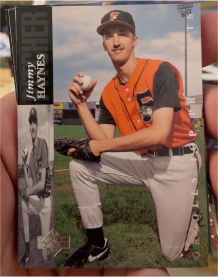 1994 Upper Deck Minors #194 Jimmy Haynes Frederick Keys — front