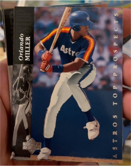 1994 Upper Deck Minors #208 Orlando Miller — front