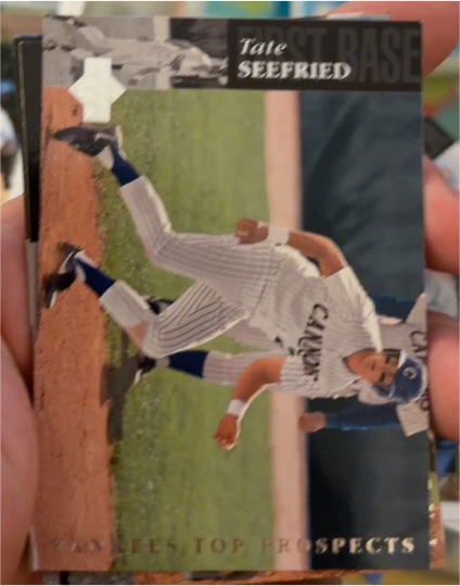 1994 Upper Deck #87 Tate Seefried — front