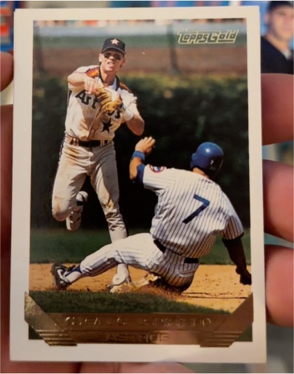 1993 Topps Gold #680 Craig Biggio — front