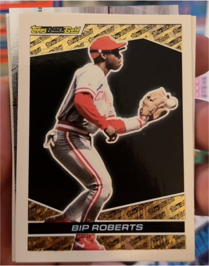 1993 Topps Black Gold #16 Bip Roberts — front