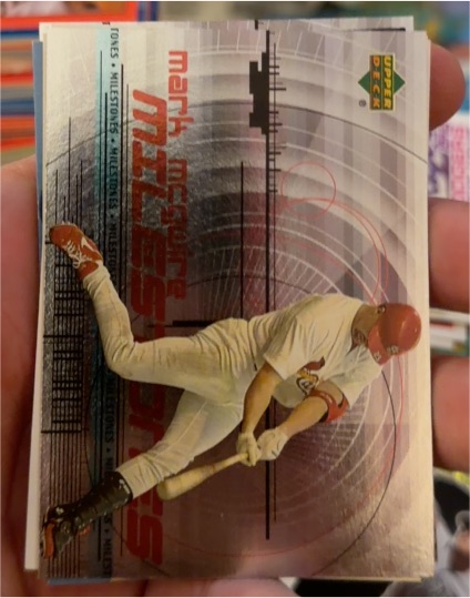 1999 Upper Deck McDonald's McGwire Milestones #M1 Mark McGwire — front