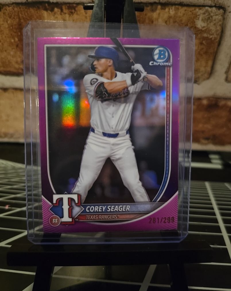 2025 Bowman Chrome #281 Corey Seager — front