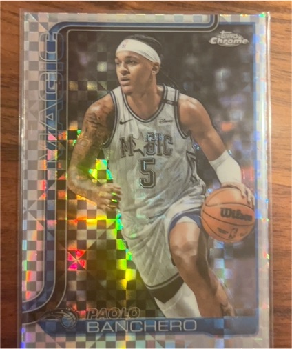 2025-26 Topps Chrome #140 Paolo Banchero — front