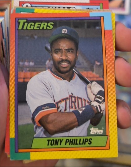 1990 Topps Traded #95T Tony Phillips — front