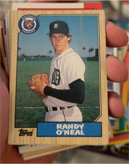 1987 Topps #196 Randy O'Neal — front