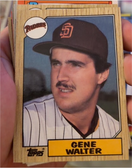 1987 Topps #248 Gene Walter — front