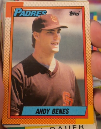 1990 Topps #193 Andy Benes — front
