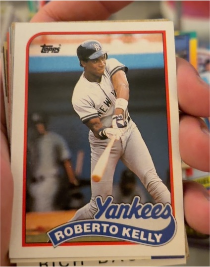 1989 Topps #691 Roberto Kelly — front