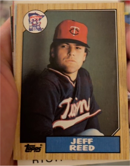 1987 Topps #247 Jeff Reed — front